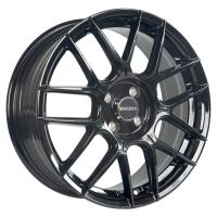INCH FA8541 7*17 5*108 ET40 54.1 Full Black Round