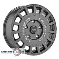 OZ Rally Racing 8*17 5*100 ET48 68 Race White + Red Lettering