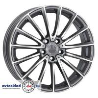 MAK Komet 8*18 5*112 ET43 66.6 Gloss Black Mirror Ring