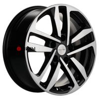 Khomen Wheels KHW1612 (Huyndai/Kia) 6.5*16 5*114.3 ET43 67.1 Black-FP