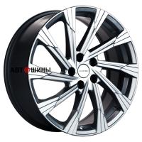 Khomen Wheels KHW1901 (Soul/Seltos/Sonata) 7.5*19 5*114.3 ET49.5 67.1 Black
